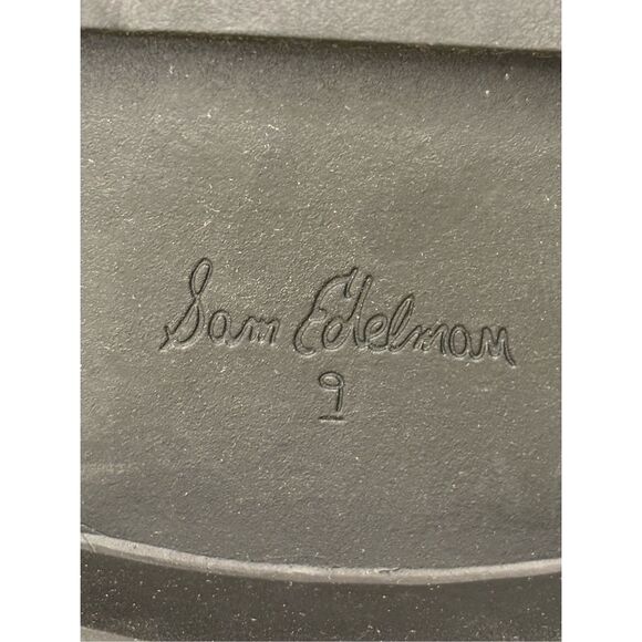 Sam Edelman Black Chunky Ankle Boots - Picture 9 of 9